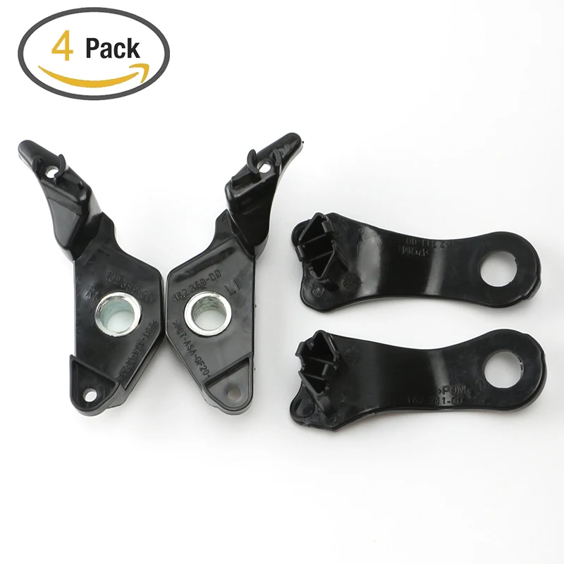 

2 Pairs Car Light Holder for Halogen Headlight Repair Brackets Clips for BMW E60 520 523Li 525 528Li E61