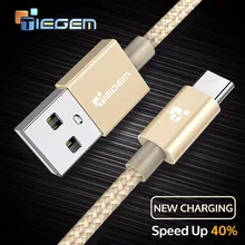 Фотография TIEGEM USB Type C 3.1 Cable USB C Fast Charging Data Cable Type-C USB Charger Cable for Nexus 5X,6P,OnePlus 2,ZUK Z1 Z2,LG G5