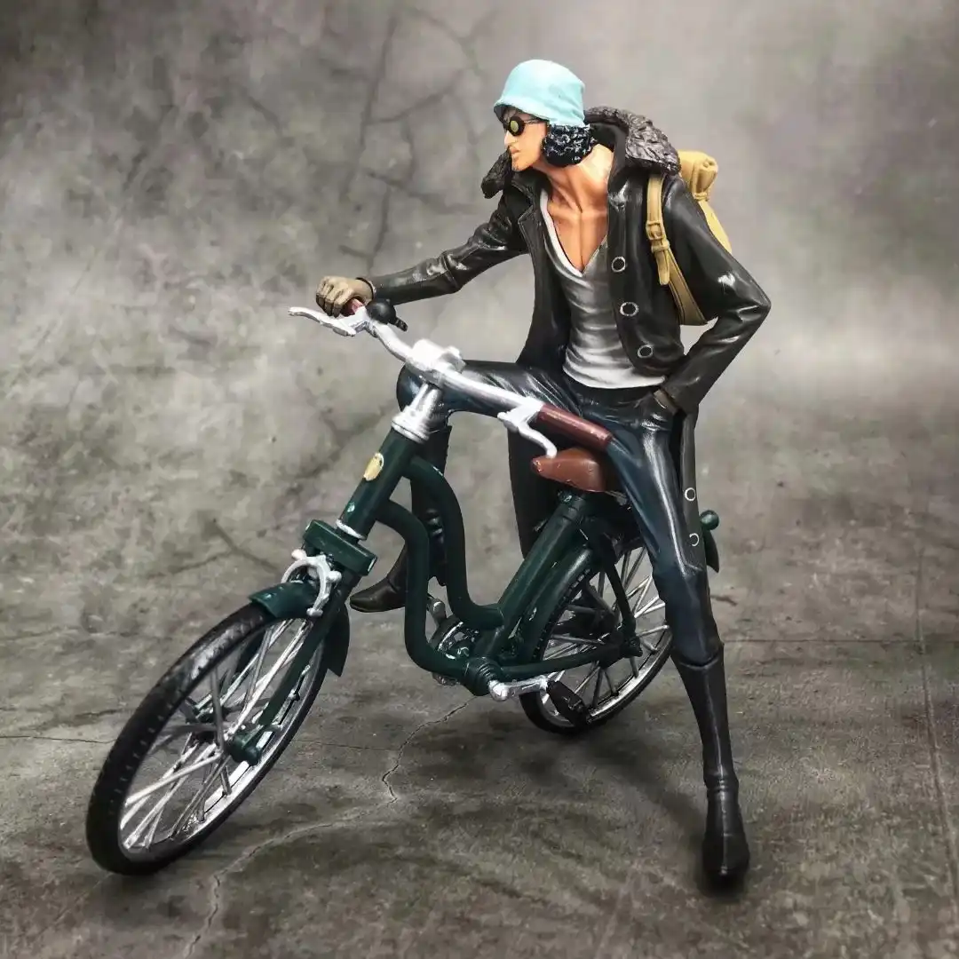 Salah Satu Bagian Kuzan Aokiji Generaladmiral Sepeda Naik Sepeda Group Vertikal PVC Action Figure Koleksi Model Mainan Y936