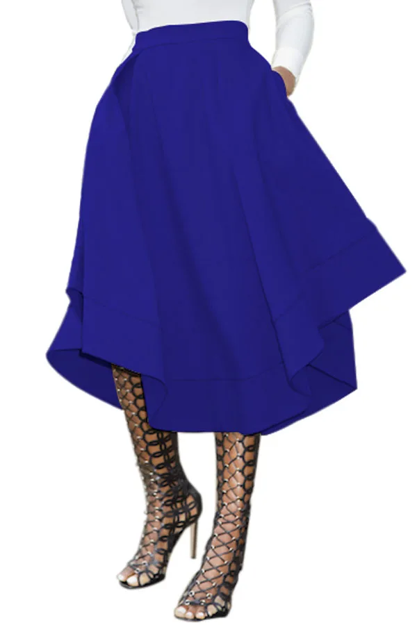 Royal-Blue-Making-Waves-High-Waist-Midi-Skirt-LC65059-5-2