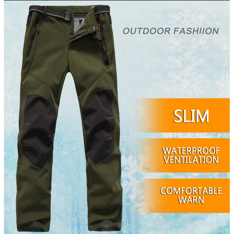 Мужские зимние брюки, водонепроницаемые лыжные брюки, Толстые Теплые Мягкие штаны, уличные, для кемпинга, катания на лыжах, сноуборде, спорта, ветрозащитные брюки