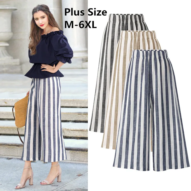 

Pleated Palazzo Pants Women Elegant Loose Long Pants 2018 Fall Ginger High Waist Wide Leg Pants