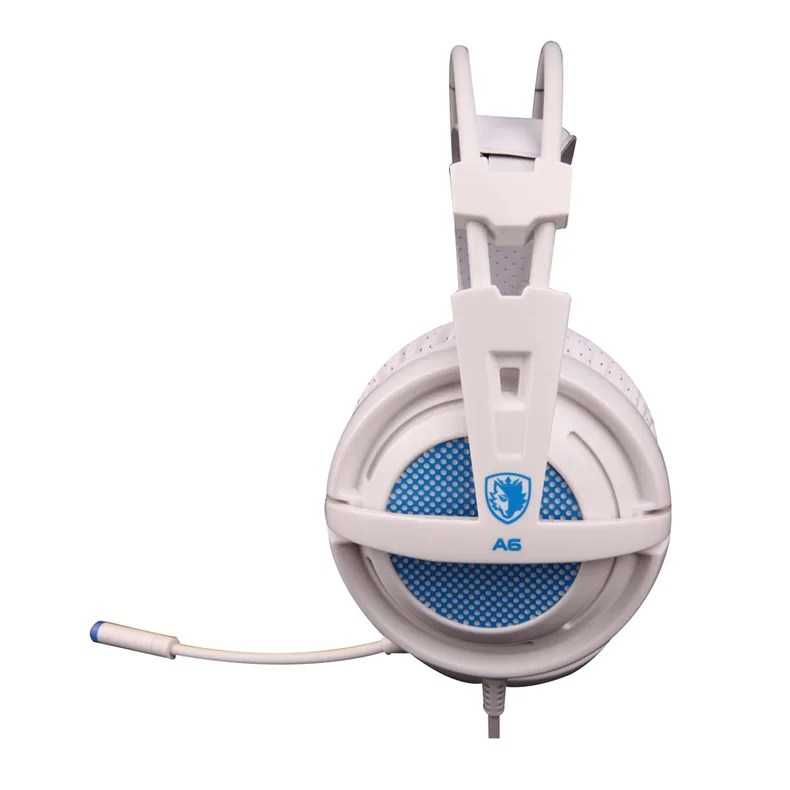 Sades A6 Gaming Headphones 7.1 Surround Sound Stereo USB Game Headset with Microphone Breathing LED Lights for PC Gamer (8)
