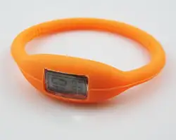 Яффо оранжевый Анион отрицательные Запястье Браслет Плавание часы Бесплатная доставка