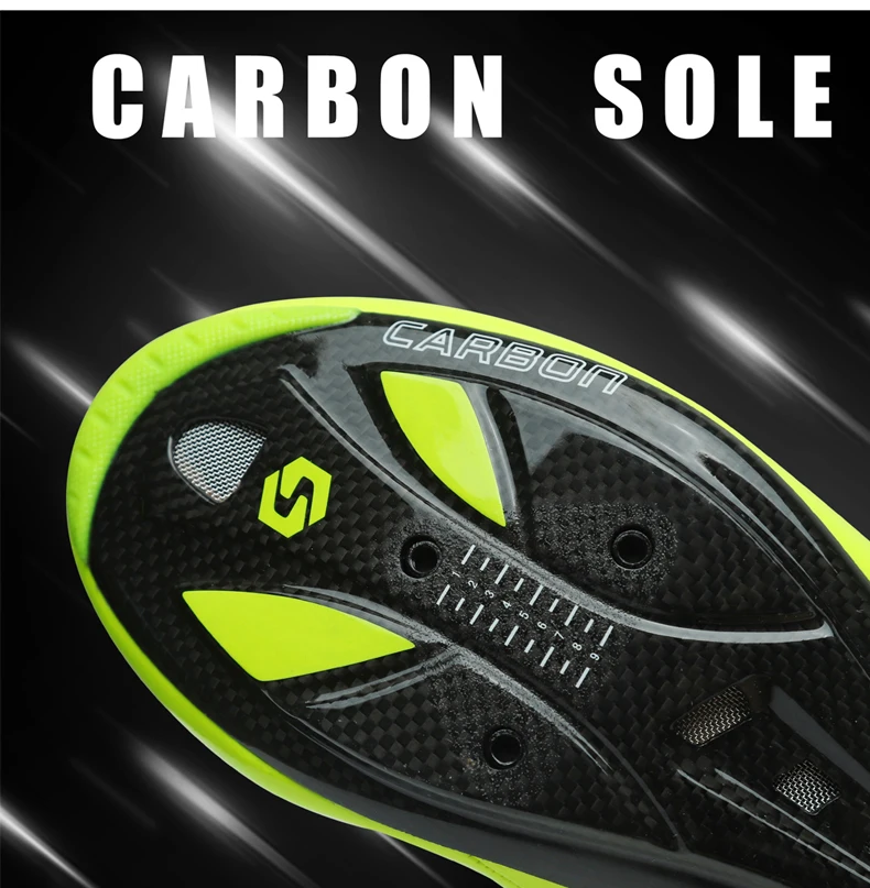 sidebike carbon road cycling shoes men racing shoes road bike ultralight self-locking bicycle sneakers breathable professional