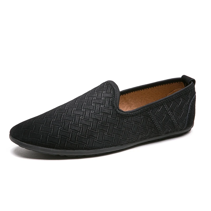 

Men Shoes Male Loafers Flats Genuine Leather Casual Boat Walking Driver Footwear Gommino Driving Shoes 2019 New Product C4