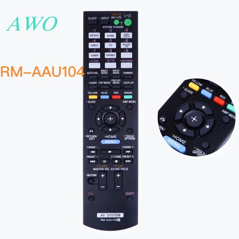 RM-AAU104 для SONY AV Системы пульт дистанционного управления RM-AAU105 RM-AAU106 RM-AAU107 STR-DH520, STR-DN610 STR-DH710 STR-DH720