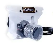 Универсальная водонепроницаемая сумка Bingo SLR камера водонепроницаемая сумка Водонепроницаемый Чехол Сумка для дайвинга SLR камера водонепроницаемая сумка из термополиуретана - Цвет: White