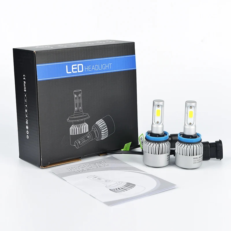 LDDCZENGHUITEC светодиодные лампы для автомобильных фар H4/H7/H11/H13/9005/9006 Автомобильные