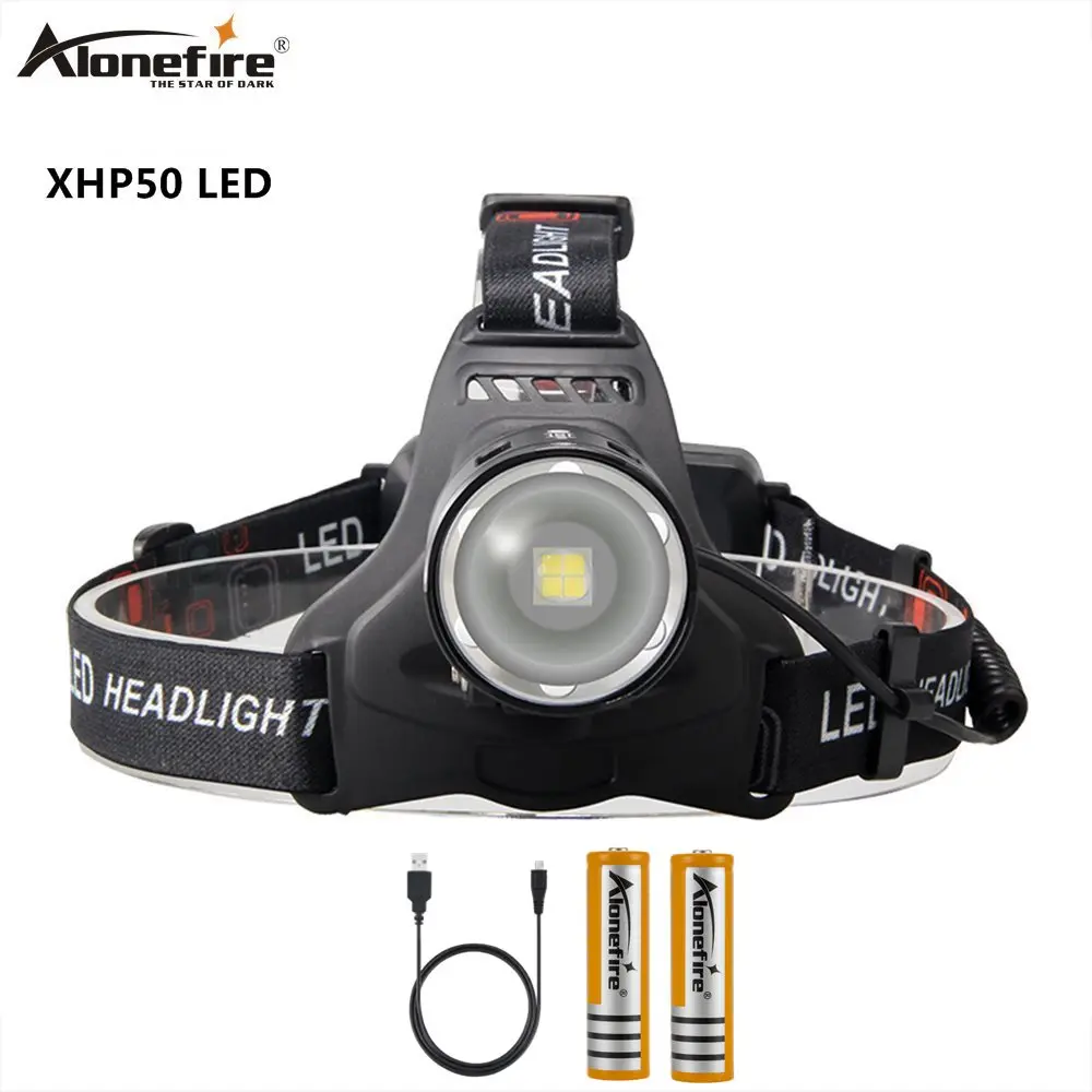 AlonefireHP36xhp50LEDheadlampfishingheadlight30000lumen