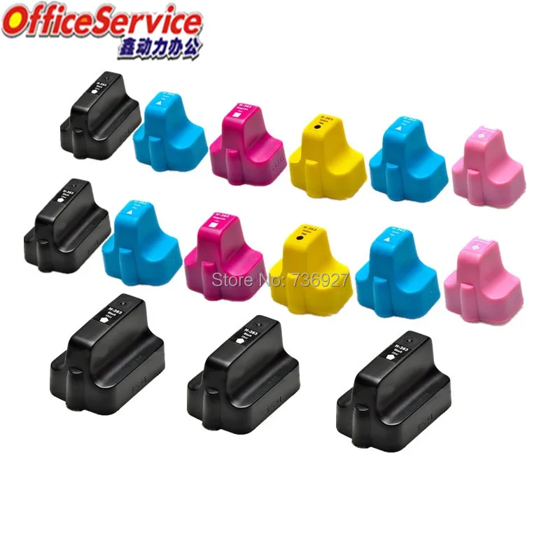 HP363 BK C M Y LC LM_15