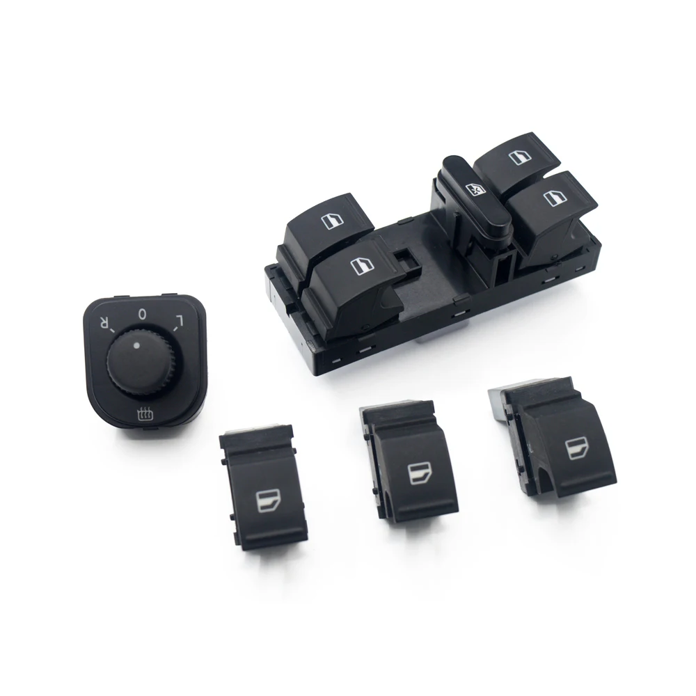 New Side Mirror Power Window Cntrol Switch For VW jetta mk5 golf 5 6