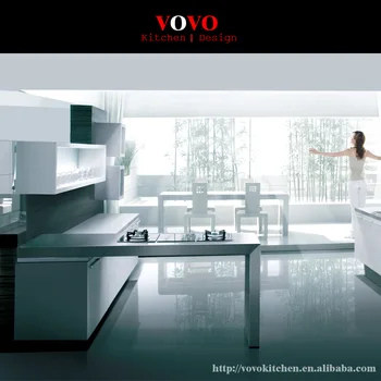 

Modern lacquer customized modular kitchen cabinet