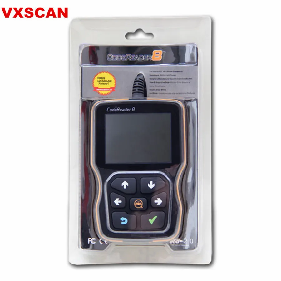 

Best Price for New Version Codereader8 CR800 OBDII EOBD CANBUS Scanner