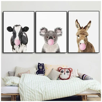 

3pcs Diy Diamond Painting Koala Bear Cow Deer Wedding Decoration Diamond Embroidery sales 5D Full Square Round DrillZP-293