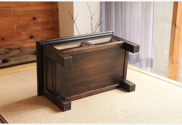 Online Shop Japanese Antique Furniture Tea Table Wooden Storage Japanese Antique Furniture Tea Table Wooden Storage Cabinet Two Drawer Paulownia Wood Asian Traditional Living Room Furniture - Online Shop Japanese Antique Furniture Tea Table Wooden Storage