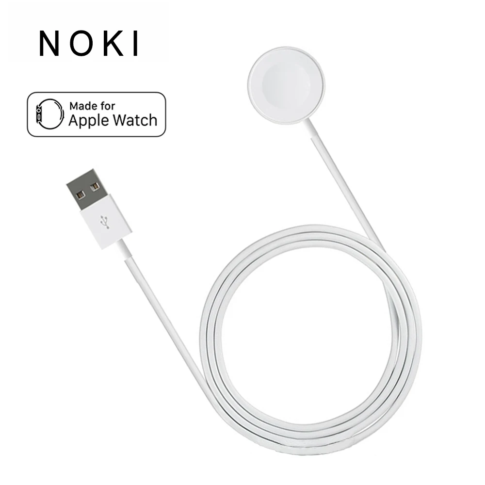 NOKI Portable Magentic Charger For Apple Watch Charger 2m/6.5ft USB Charging Cable Dock For iwatch Series 2 3 38/42mm NOKI Portable Magentic Charger For Apple Watch Charger 2m/6.5ft USB Charging Cable Dock For iwatch Series 2 3 38/42mm