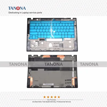 

Original New for Lenovo ThinkPad X1 Carbon 5 Gen 5th 2017 Palmrest Keyboard W/ FP+Bottom Base AM12S000500 AM12S000400 Black