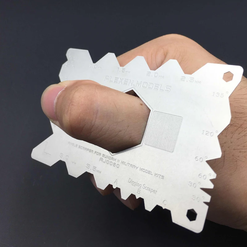  Resin Military Models Gundam Type C Mouth Edge Repair Tools DIY Necessary Edge Horn Repair Knife Mo