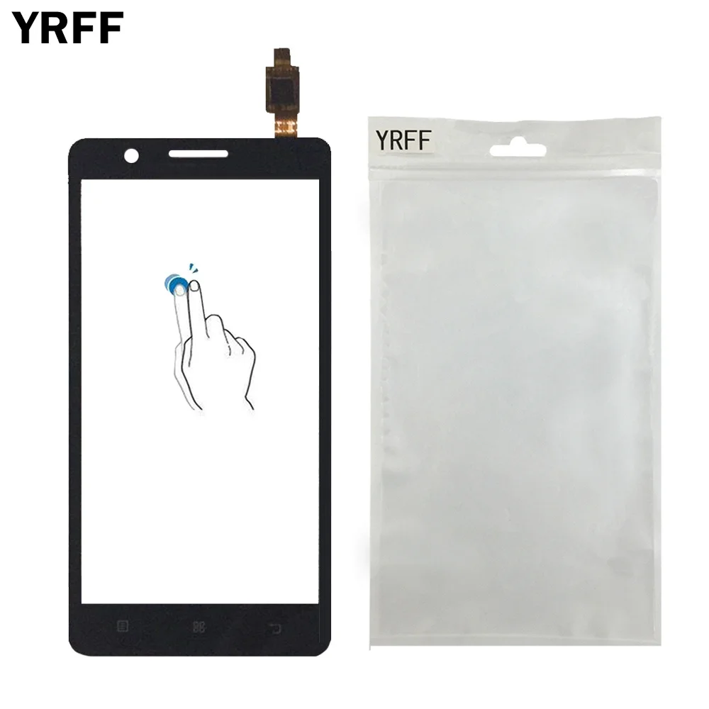 Переднее стекло YRFF 5 0 дюйма для телефона Lenovo A536 536 сенсорный экран дигитайзер
