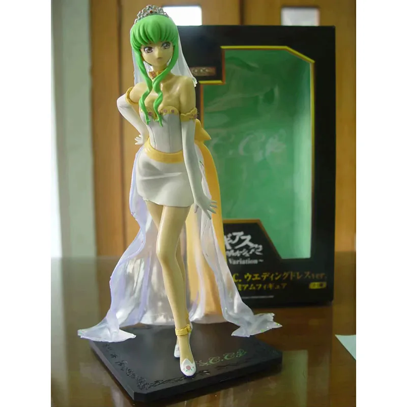 Code Geass Lelouch Of The Rebellion C.C. Action Figure 1/8 scale painted figure Wedding Dress