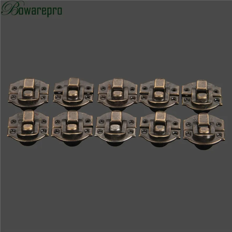 10 шт. антикварные застежки bowarepro железный замок защелки для шкатулки ювелирных