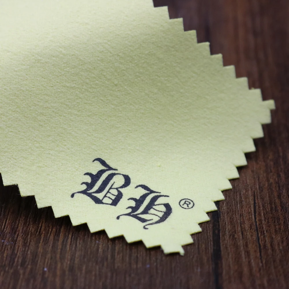 500x Quality Jewelry Cleaning Polishing Cloth Brass Polisher for Platinum Silver Gold Cleaner Free Custom Logo Printed Jewelry Tools