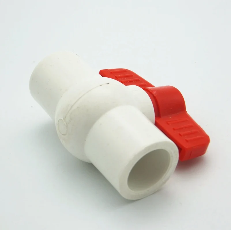 

32mm ID PVC Ball Valve Coupler Adapter Water Connector For Garden Irrigation System DIY