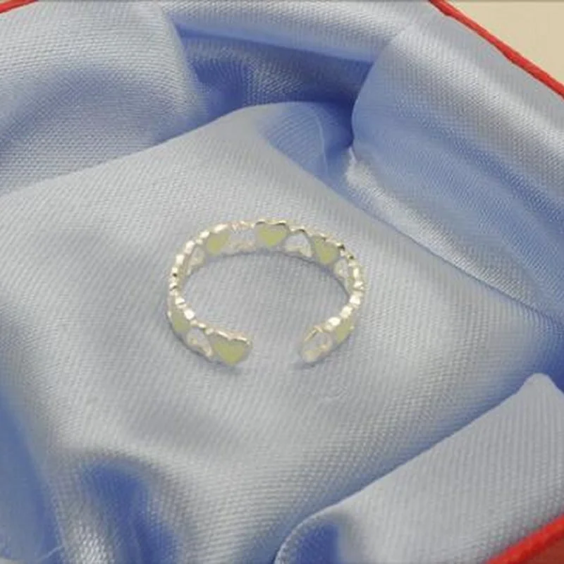 Флуоресцентные светящиеся кольца для девушек и вечерние|ring adjustable|rings for girlsluminous ring