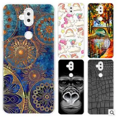 for Asus Zenfone 5 Lite ZC600KL Case Silicon 0.6MM TPU Soft Pattern Plainting Phone |