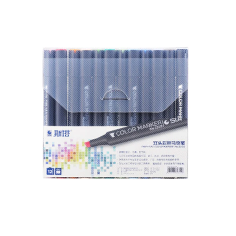 

Star STA3203 Alcohol Soft Hair Double Marker Painting Professional Anime Color Oily Marker