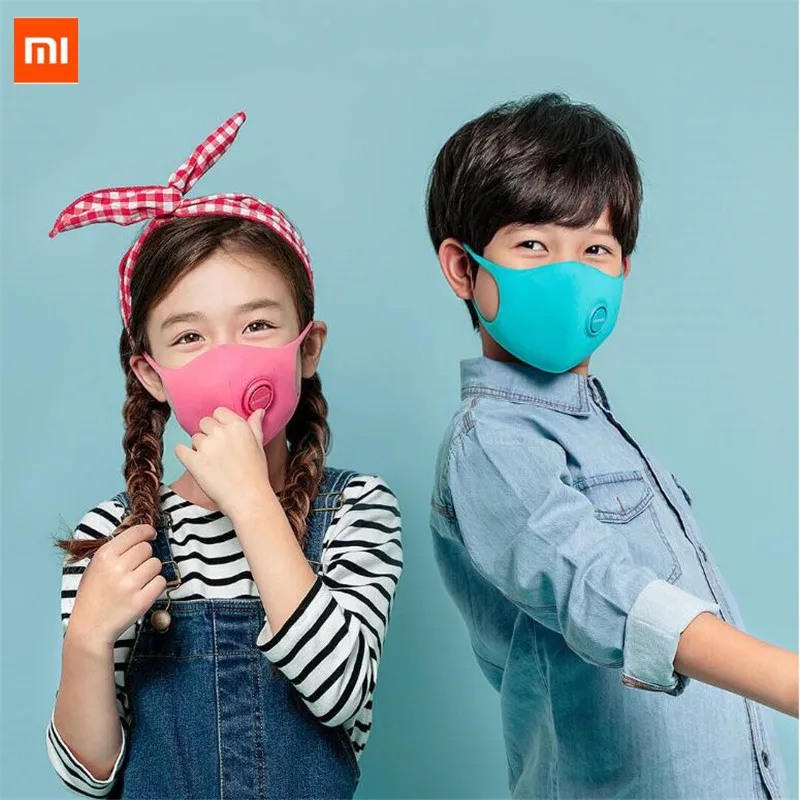 

3pcs Xiaomi SmartMi Children's Light Breathing Haze-Proof Mask Powerful filtration PM2.5 Blocking multiple allergens Skin-friend