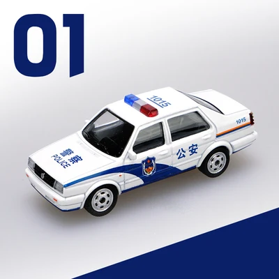 Модель автомобиля 1:64 Jetta Elan Wuling Hongguang Gold Cup модель из сплава 01 24 для