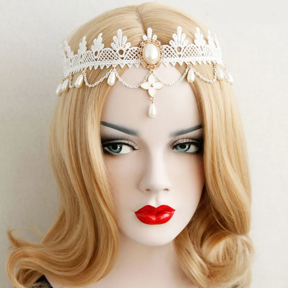 OTOKY 1pc Women Fashion Vintage Head Chain Jewelry Piece Hair Band Head