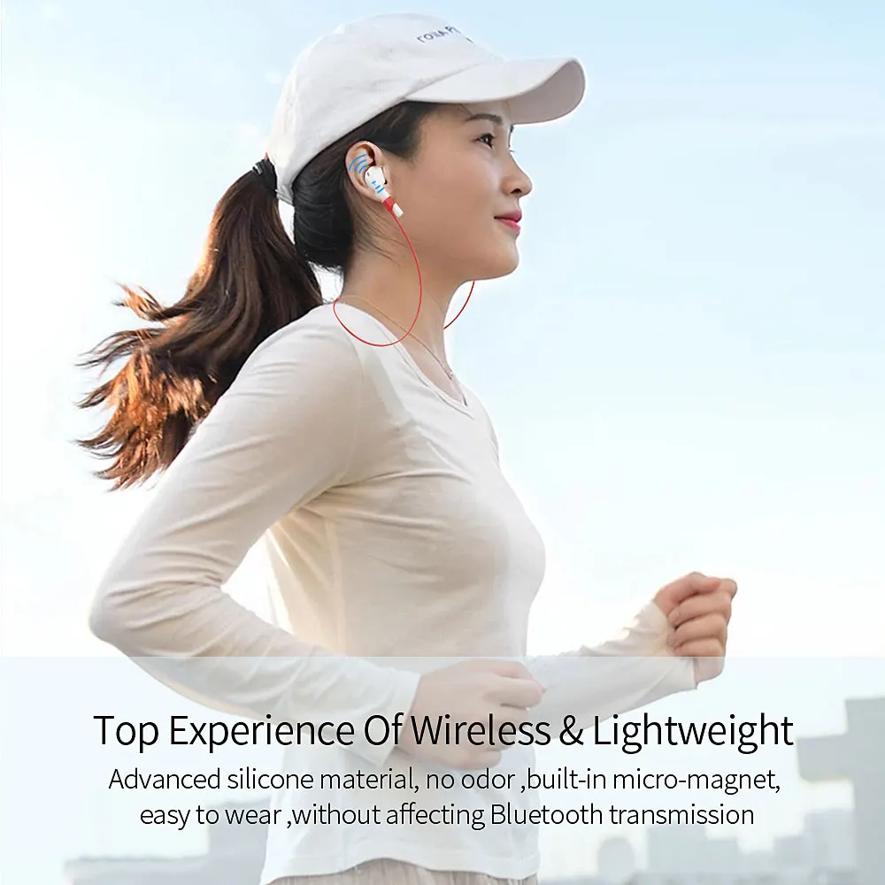 Магнитный ремешок Essager для наушников Apple Airpods шнур защиты от потери силиконовый