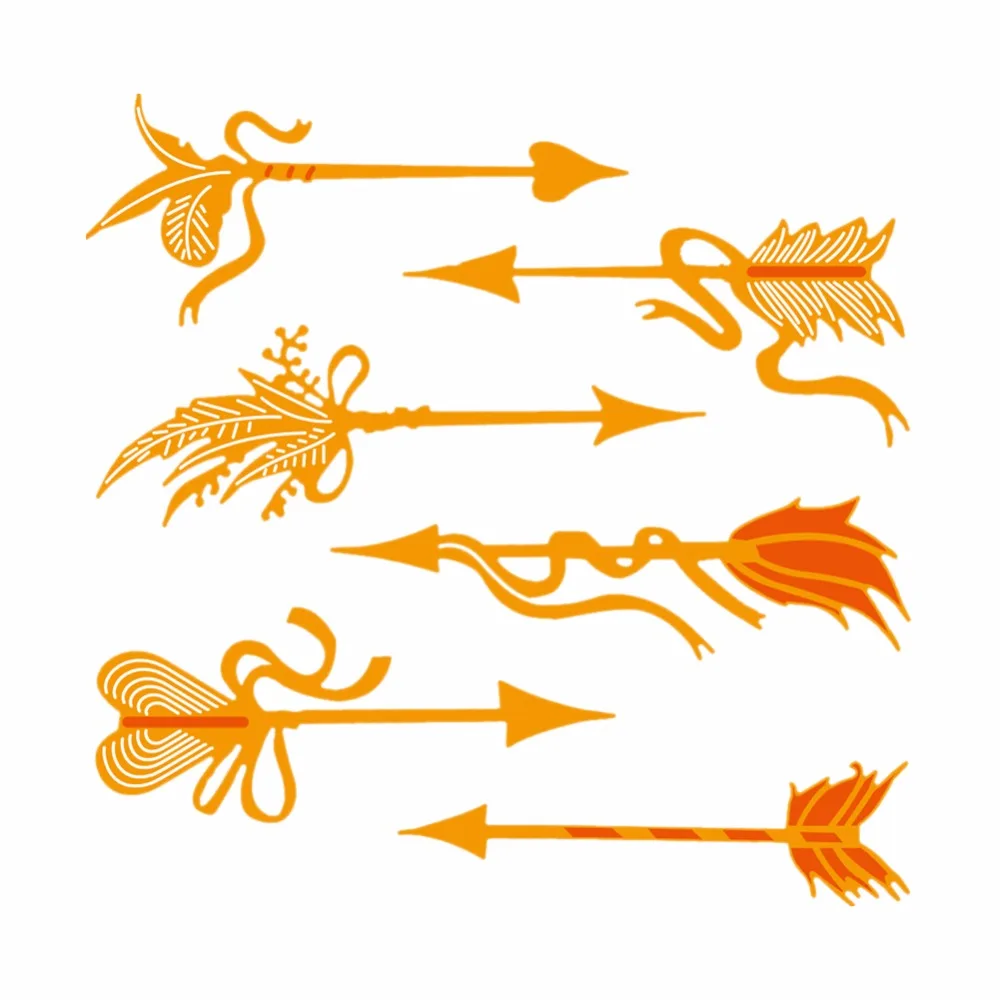 

Feather Arrows DIY Stencil Metal Cutting Dies Cut Scrapbook Practice Handson Scrapbooking Album Craft Die Xmas Decoration Supply