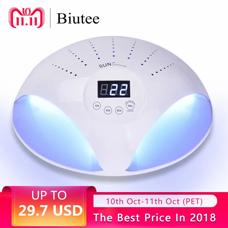 SUN 48W Nail Lamp 24 LEDs 10s/30s/60s/ 99s Timer Nail Dryer UV Gel Polish Lamp for UV Gels Polish DIY Nail Art Gels Manicure SUN 48W Nail Lamp 24 LEDs 10s/30s/60s/ 99s Timer Nail Dryer UV Gel Polish Lamp for UV Gels Polish DIY Nail Art Gels Manicure