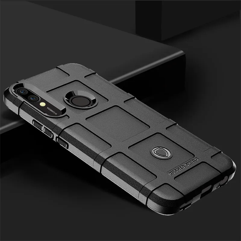 Бронированные противоударные чехлы для Huawei P Smart Z 2019 Мягкий противоударный