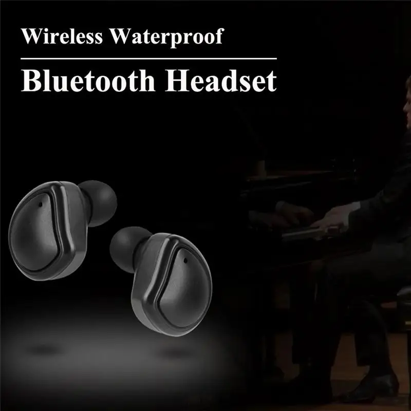 LEORY BP01 мини невидимые наушники Беспроводной bluetooth стерео наушники-вкладыши Наушники с микрофоном монофонический/бинауральные Кабриолет наушники