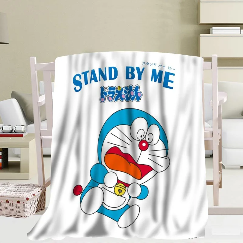 Изготовленное на заказ одеяло Doraemon Фланелевое Falafel Fabric56x80inch 50X60 дюймов 40X50 дюймов диван-кровать пледы одеяло детское теплое одеяло для взрослых - Цвет: Blanket