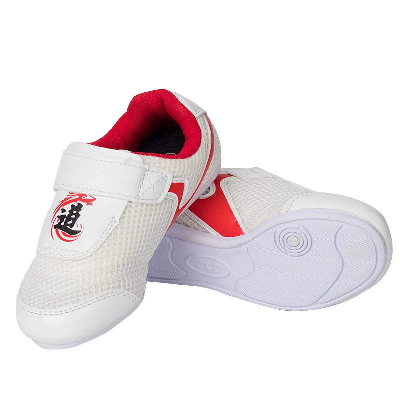

EU26-44 Breathable Taekwondo Shoes Tae kwon do Karate Kung Fu Martial Arts TaiChi Sneakers For Kids Adult