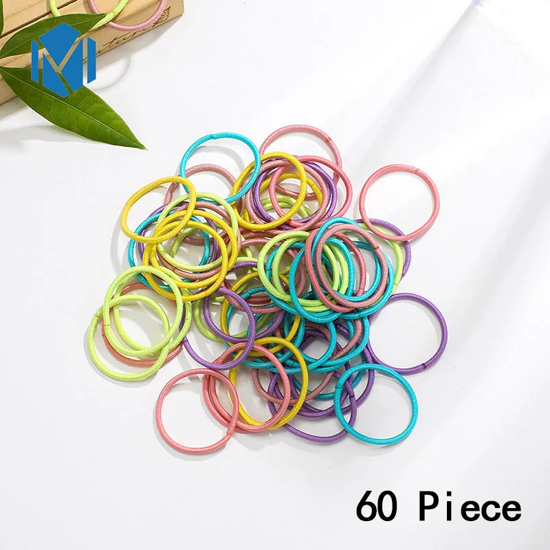 Colorful М MISM, 3 см, 120 шт., цветные резинки для волос, Детские резинки, резинка для волос детская, резинка для хвоста, резинки для волос, аксессуары для волос - Цвет: Colorful