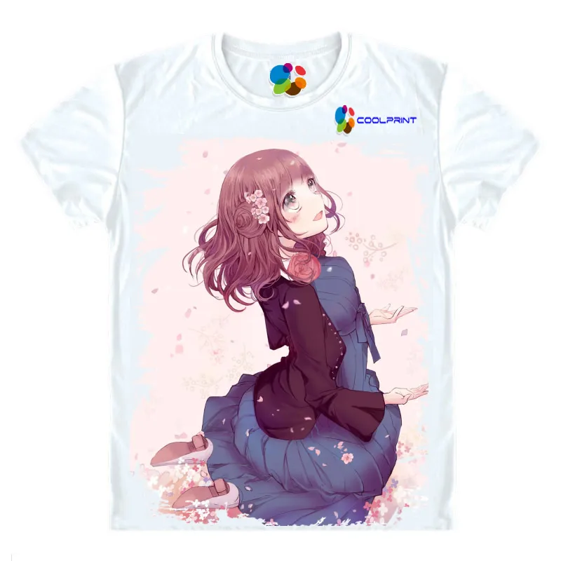 Style 6 Coolprint аниме рубашка амнезия футболки мульти-стиль с коротким рукавом голени героиня Косплей motivs хентай рубашки - Цвет: Style 6