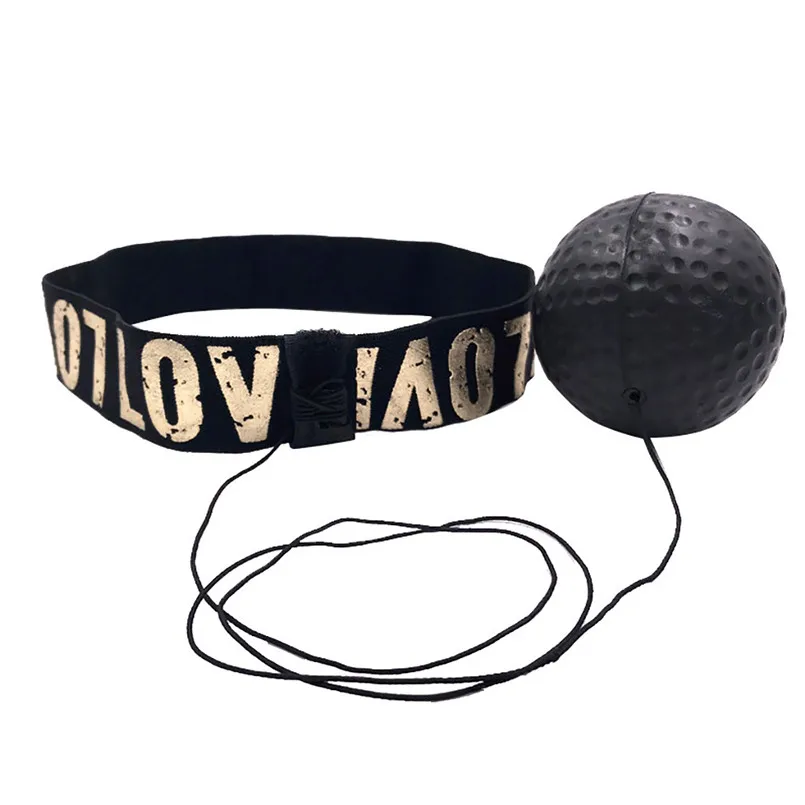 Боксерский удар Упражнение боевой мяч реагирует рефлекторный шар с головным браслетом горячий надувной шар для рефлекторной тренировки боксерский удар