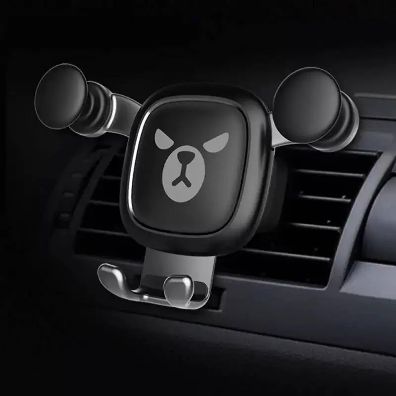 Универсальный автомобильный держатель для телефона iPhone 8X7 P Gravity Reaction Air Vent чехол для телефона Подставка для samsung S9 для huawei