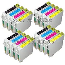 16 совместимы t0711-t0714 t0715 Картриджи с чернилами для Epson Стилусы DX4400 dx4450 dx6050 dx7400 dx7450 dx8400 dx8450 dx9400 принтера