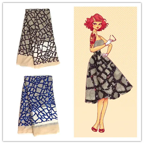 

2016French lace fabric High quality African tulle mesh lace fabric for wedding dress guipure swiss net lace nigerian lace fabric