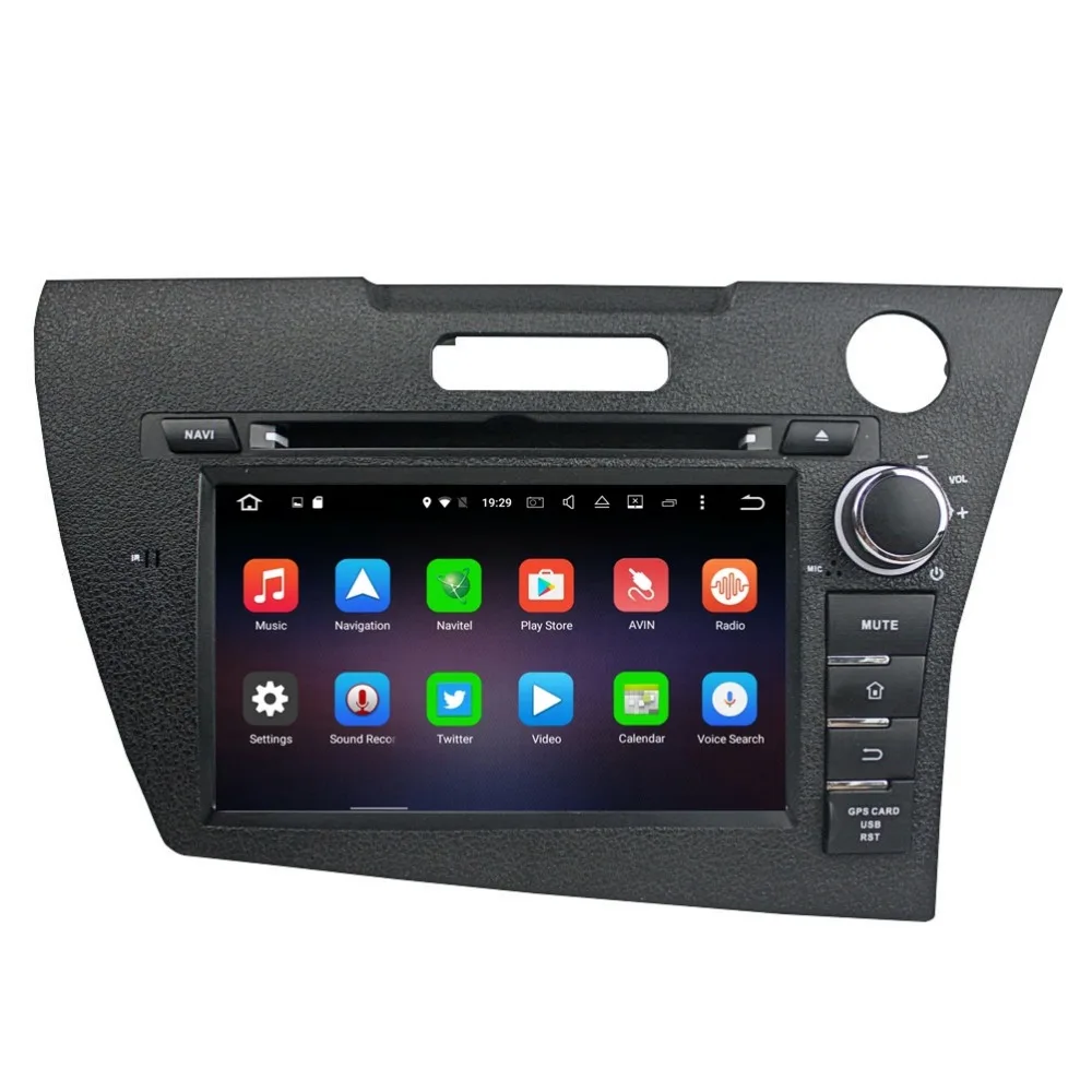 Discount 7" In-Dash Android Car DVD Player with 3g/wifi/BT GPS navigation,Audio Radio Stereo,Car PC/multimedia headunit for Honda CR-Z 1