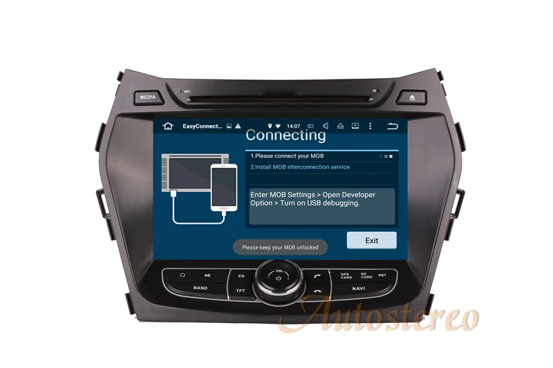 Top New Android7.1 Car CD DVD Player AutoStereo Unit GPS Navigation For Hyundai IX45 Santa Fe 2012+ Multimedia Stereo Auto Headunit 18