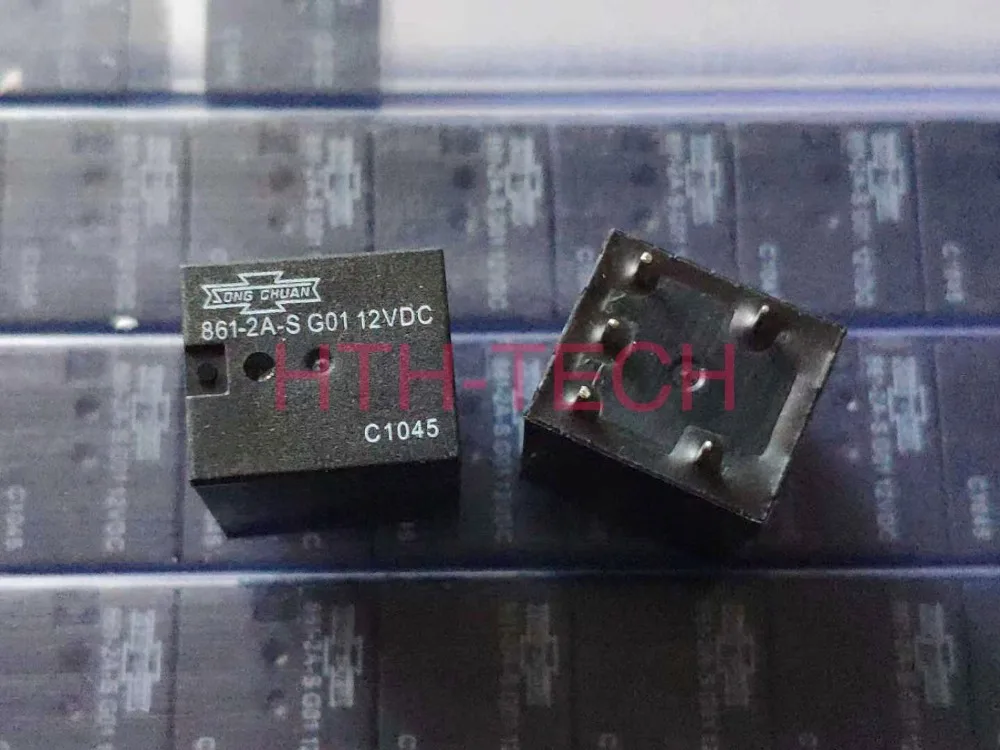861-2A-S-G01-12VDC 861-2A-S-12VDC Automotive Relay 12VDC 5 Pins | Обустройство дома